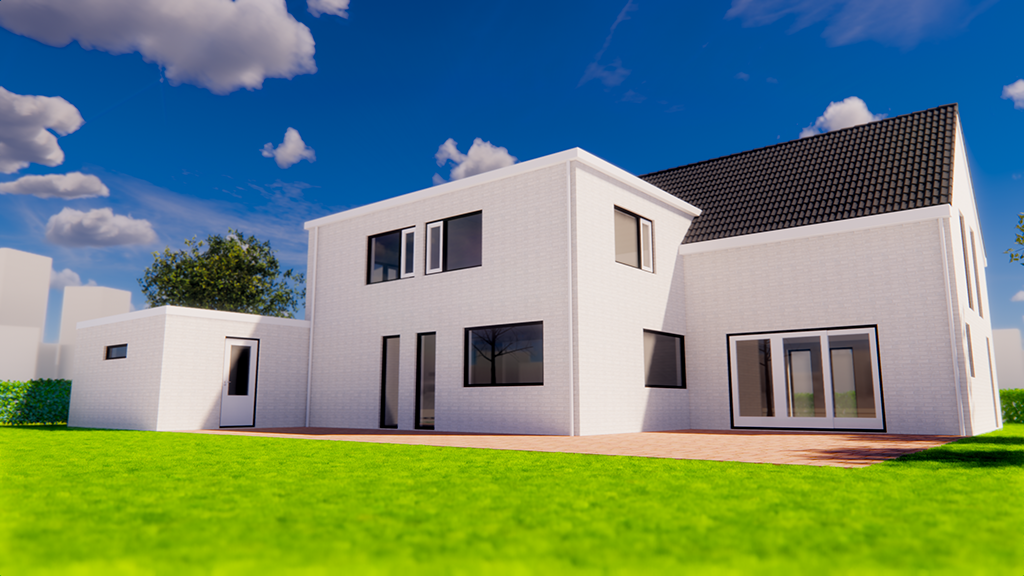 MODELING&VISUALIZATION | detached house