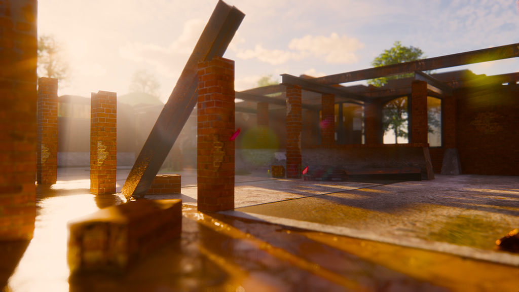 MODELING&VISUALIZATION | abandoned factory