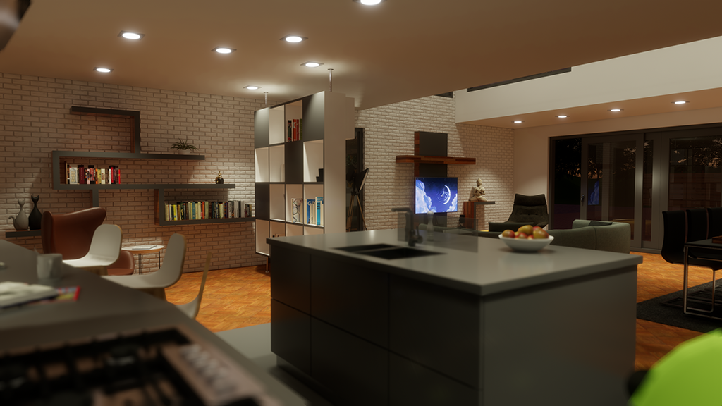 CONCEPT&VISUALIZATION | villa architecture – interior